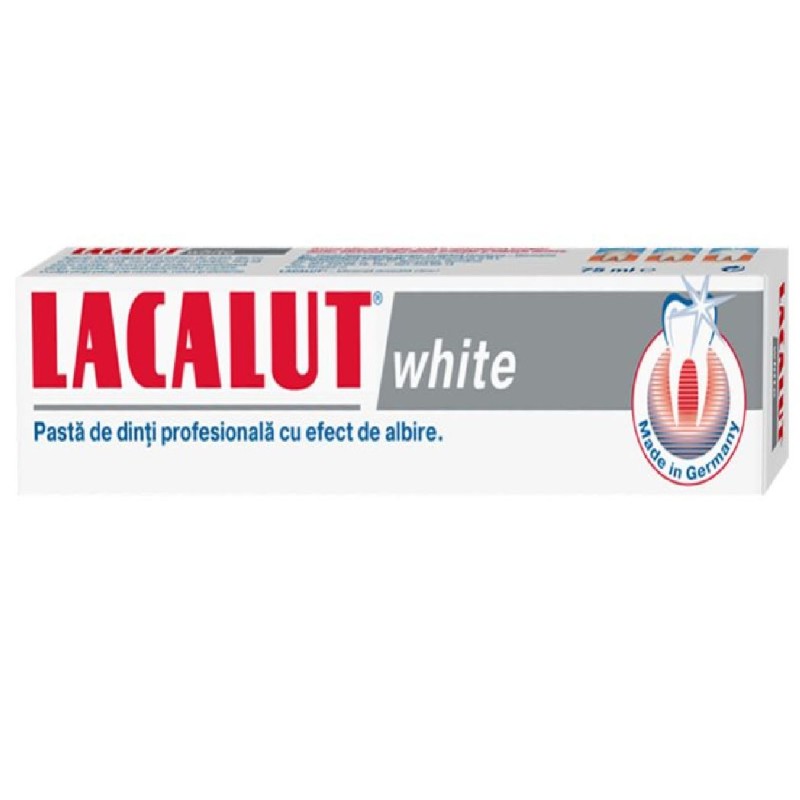 LACALUT PASTA DINTI 75ML WHITE