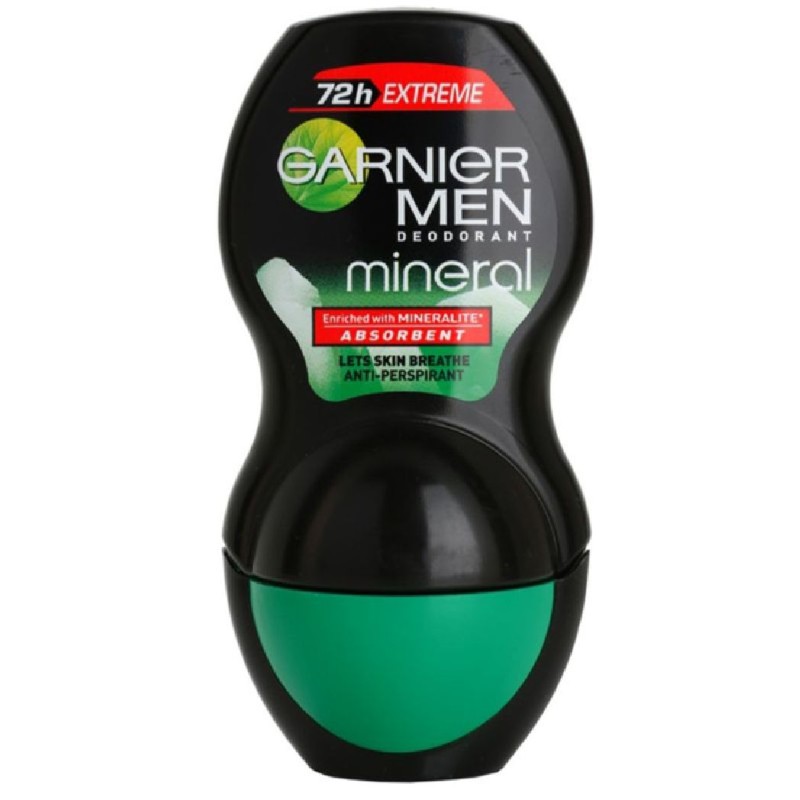 GARNIER ANTIPERSPIRANT ROLL ON 50ML MEN MINERAL EXTREME