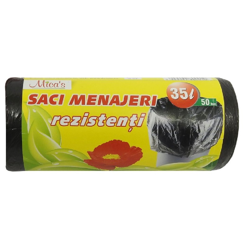 MICAS SACI MENAJERI 35L 50BUC