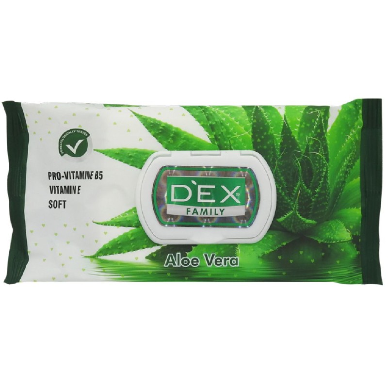 DEX SERVETELE UMEDE 72BUC ALOE VERA