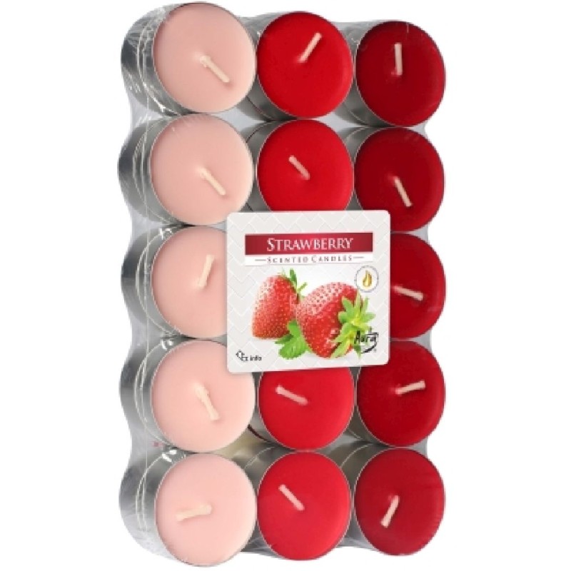 LUMANARE PASTILA PARFUMATA P30-73 CAPSUNI 30BUC/SET